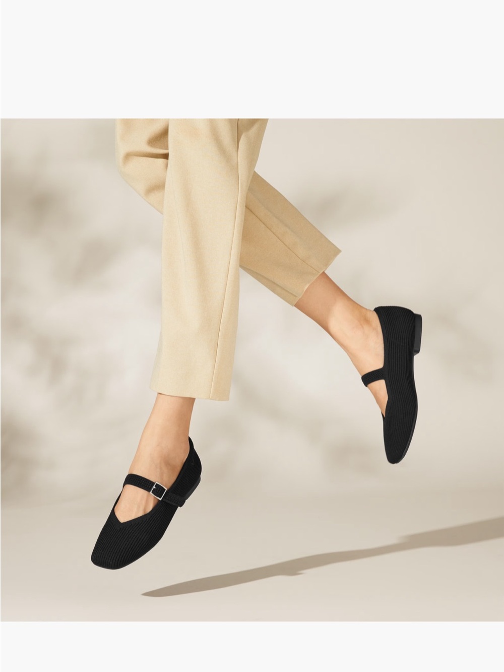 VIVAIA Women's Margot Walker Mary Jane Arch Support Flats - Picture 2 of 11